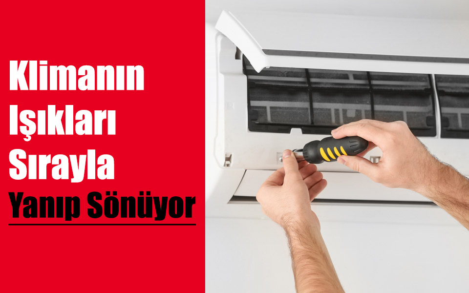 Klimanın Işıkları Sırayla Yanıp Sönüyor