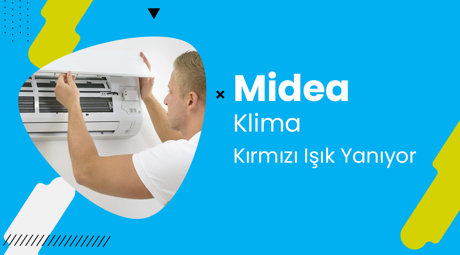 Midea Klima Kırmızı Işık Yanıyor ✔️ (ÇÖZÜMÜ)